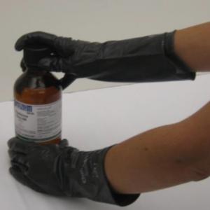 chloroform nitrile gloves